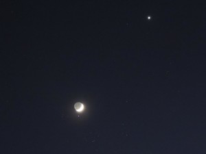 Congiunzione Luna Aldebaran con Venere