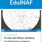 Il cielo del mese di ottobre.